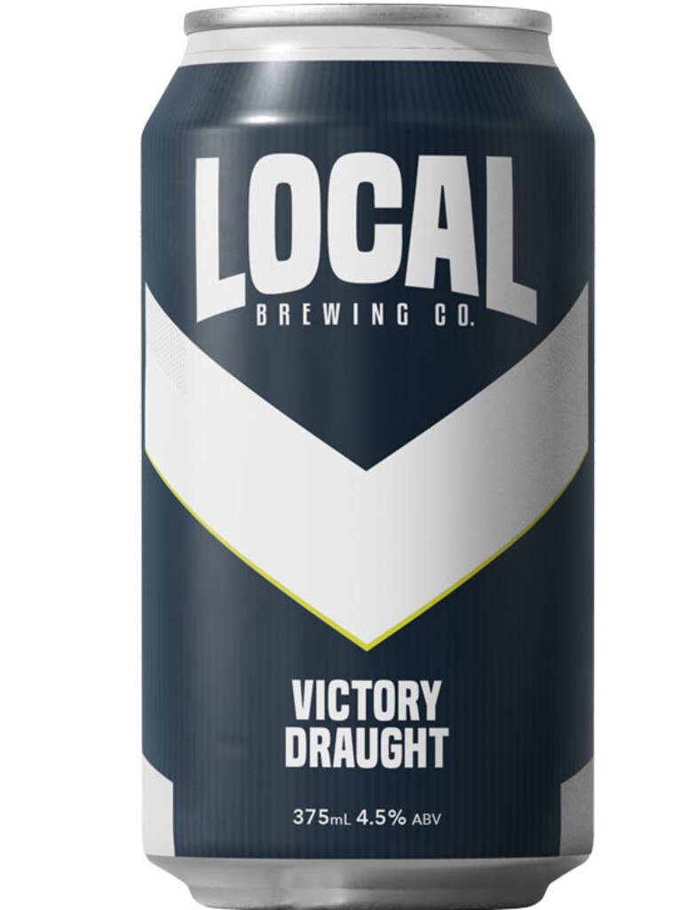 Local Brewing Victory Draught craft beer.