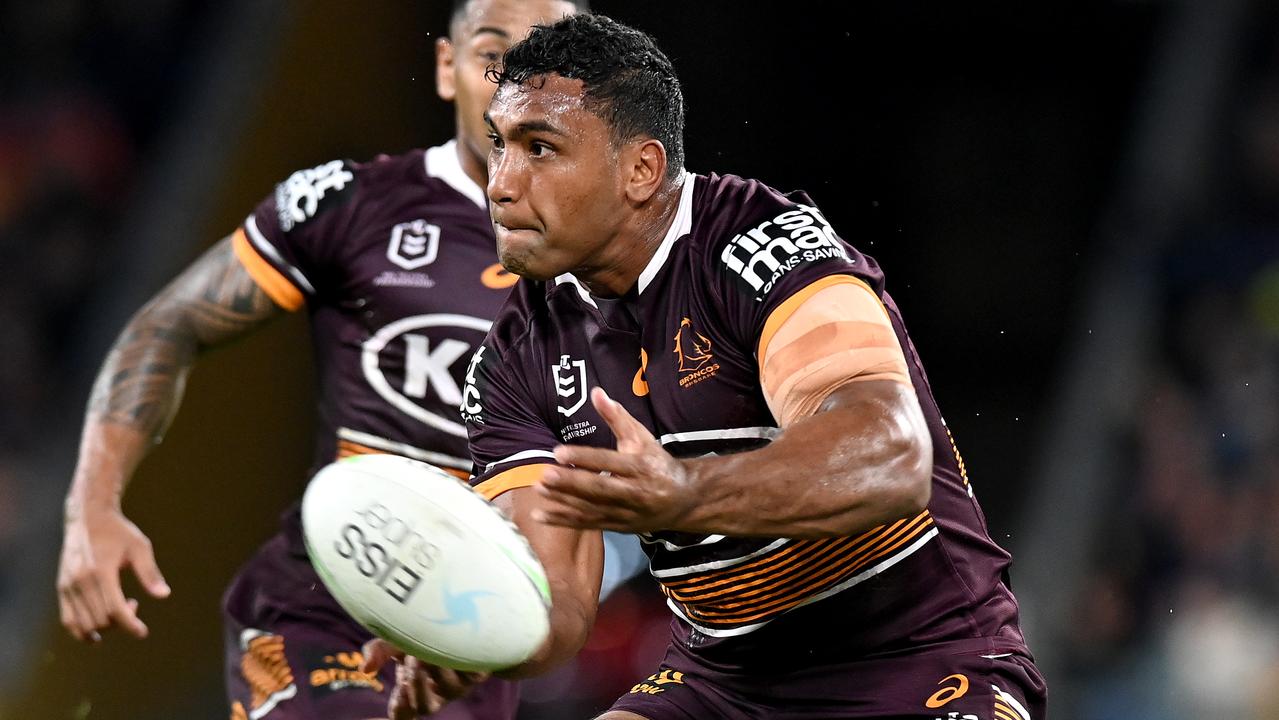 Tevita Pangai Jnr wants to play for the Blues in this year’s State of Origin series. Picture: Bradley Kanaris/Getty Images