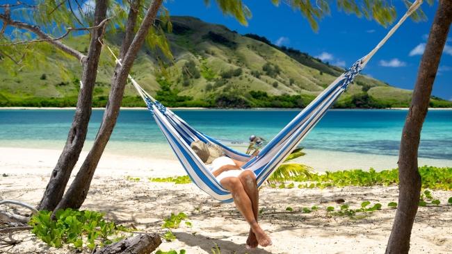 Assume position on your veranda, hammock, or at the bar for the nightly light show as the sun dissolves in the Pacific. Picture: Oarsman's Bay Lodge.