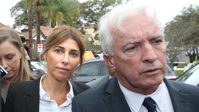 Jodhi Meares and her lawyer Chris Murphy / Picture: Ross Schultz