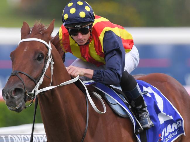 James McDonald and Nature Strip take out the Challenge Stakes at Randwick.