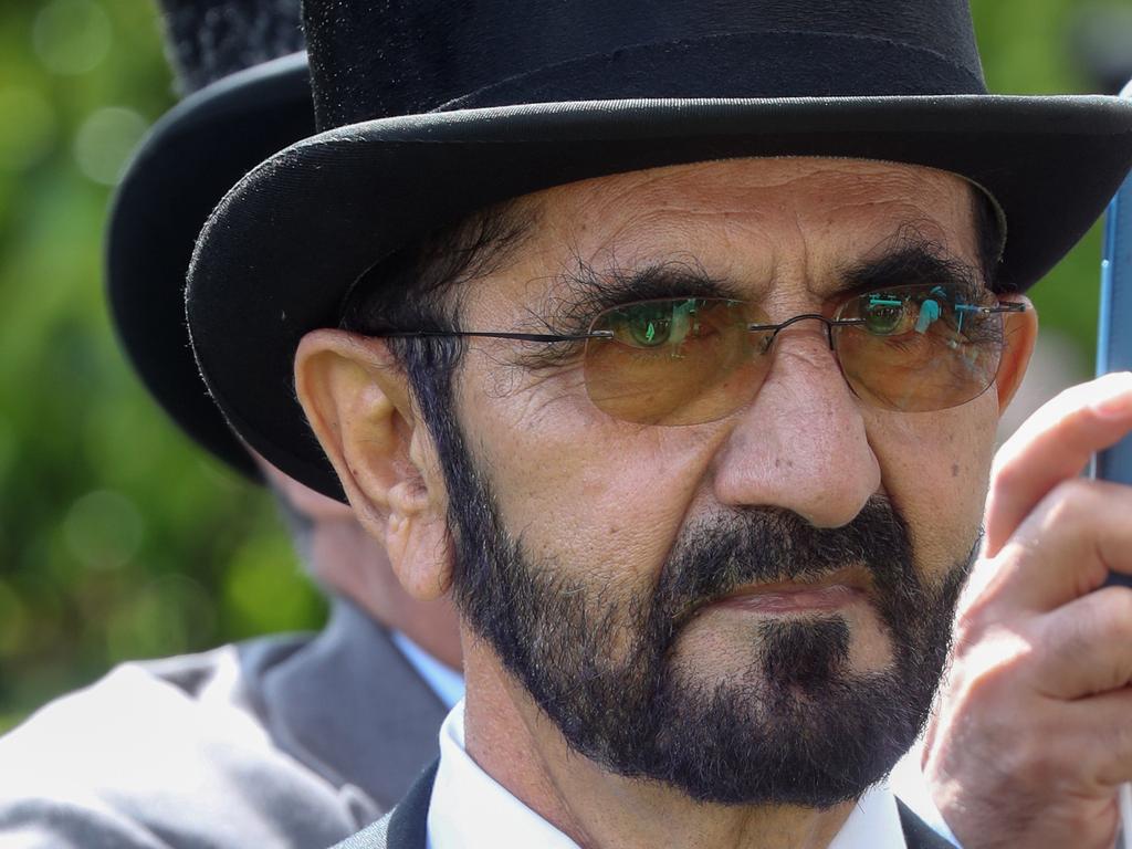 Sheik Mohammed bin Rashid Al Maktoum at this year’s Royal Ascot carnival. Picture: Chris Jackson/Getty Images