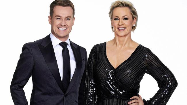 Grant Denyer and Amanda Keller hosted Dancing With The Stars together this year.