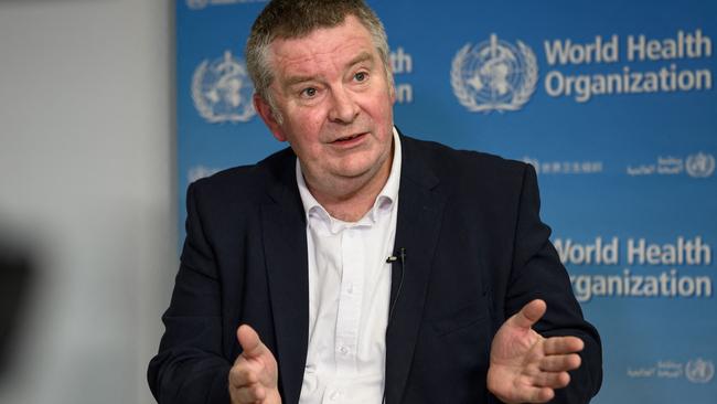 World Health Organisation (WHO) Executive Director of Health emergencies program Michael Ryan.