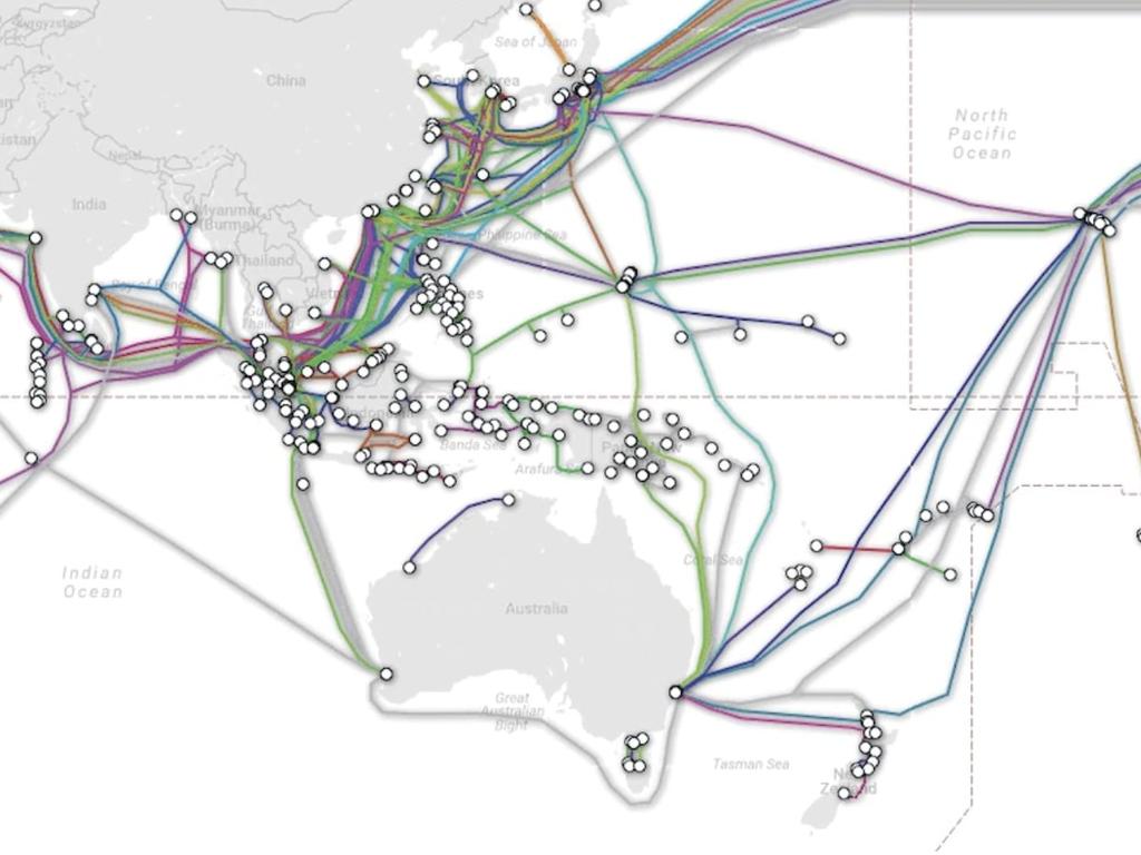 Early estimations predict it will take roughly 18 months before the newly installed cable was carrying data between the Pacific countries. Source: TeleGeography