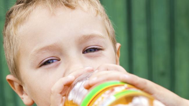 A thirsty child. Picture: Getty