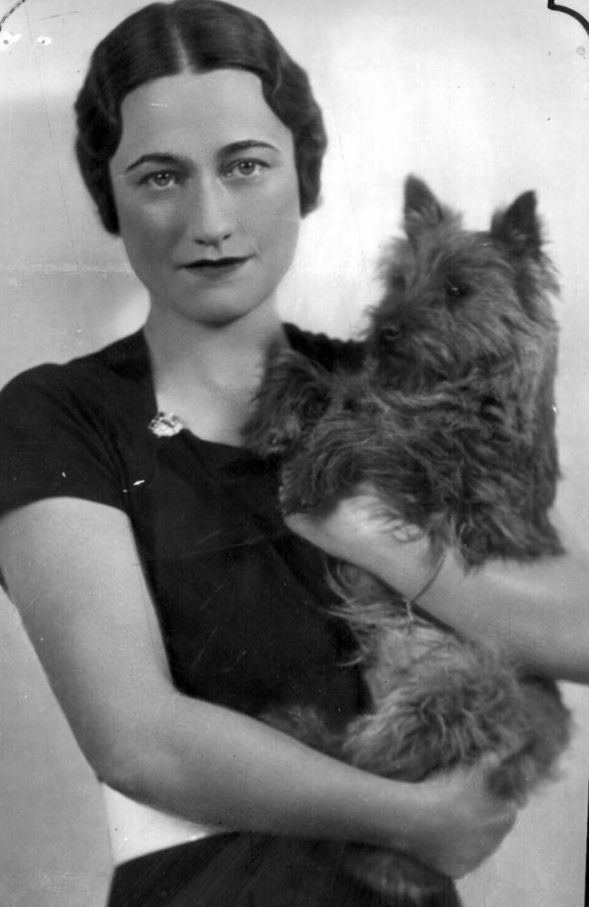 Wallis Simpson, a US socialite and divorcee, married King Edward in 1937. Picture: Supplied.