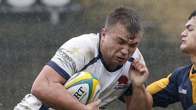 NSW's Freddie Toone in action against the ACT at the recent 48th Australian School Rugby Championships at Knox.