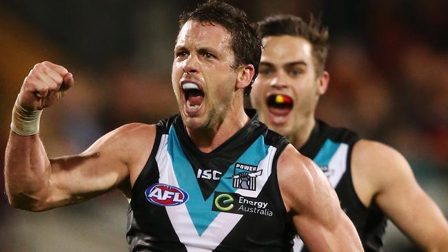 Travis Boak and his Power teammates will play in China next year. Picture: Getty Images