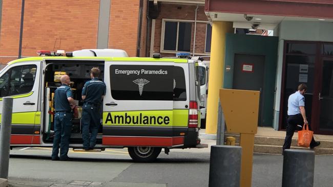 Paramedics were called just after 9am to a “medical incident”. Picture: Lea Emery