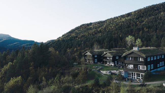 Stofjord Hotel, located an untouched pine forest. Photo: Eric Elliot