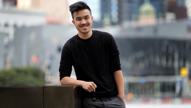 Asher Tan, the founder of a crypto currency exchange Coinjar. Picture: David Geraghty