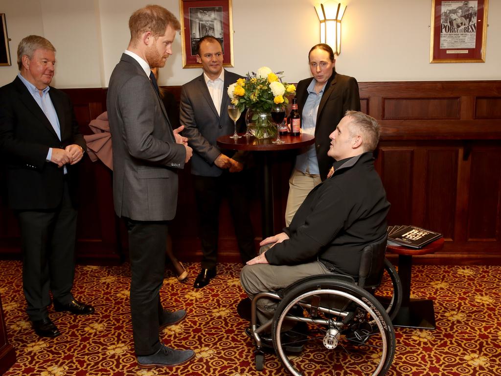 Prince Harry, Duke Of Sussex attends a gala performance of Bat Out Of Hell — The Musical, in support of the Invictus Games Foundation. Picture: Getty