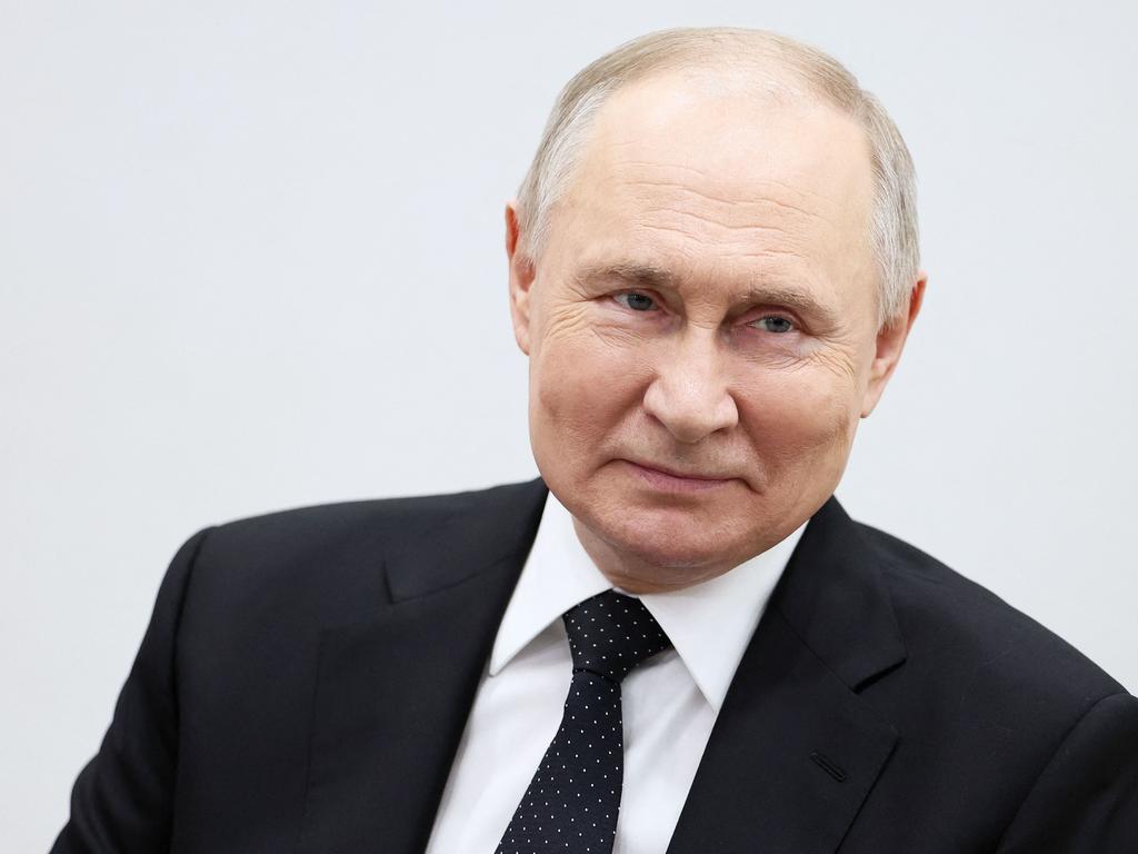 Russia's President Vladimir Putin pictured in Kazan on February 21, 2024. Picture: AFP.