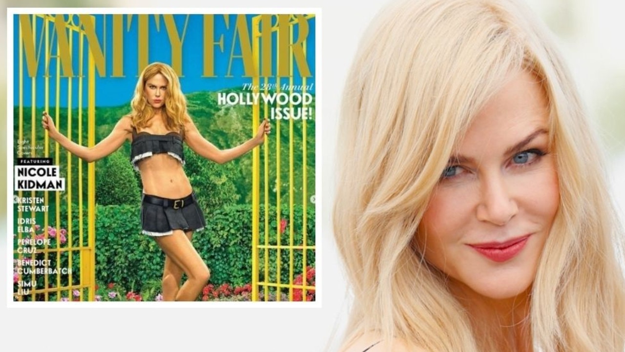Nicole Kidman’s Vanity Fair cover shoot caused controversy. Picture: Vanity Fair