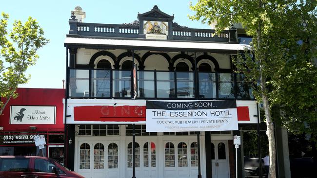 The Essendon Hotel is about to open to the public for the first time next week. Picture: Hamish Blair