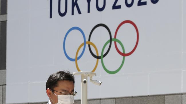 Tokyo Olympics logo. Picture: AP