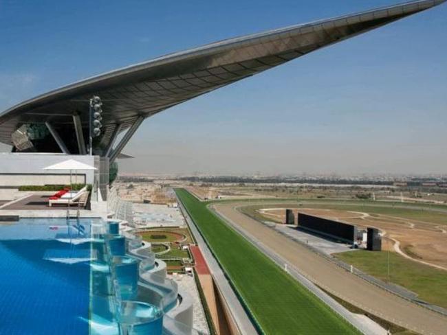 Racecourse in Dubai which new Gold Coast Turf Club could resemble.