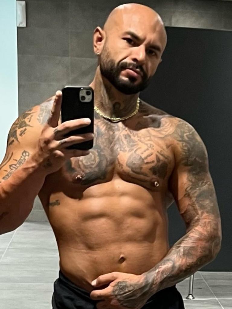 Perth bodybuilder Giuliano Pirone collapsed in the shower of a 24-hour gym and was left there undetected for 15 hours before police found him unconscious. Picture: Facebook