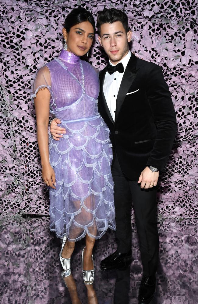 Nick Jonas and Priyanka Chopra were married in 2018. Picture: Pascal Le Segretain/Getty Images for Chopard