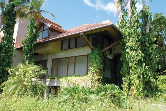 Laguna Quays overgrown. Picture: Tony Martin