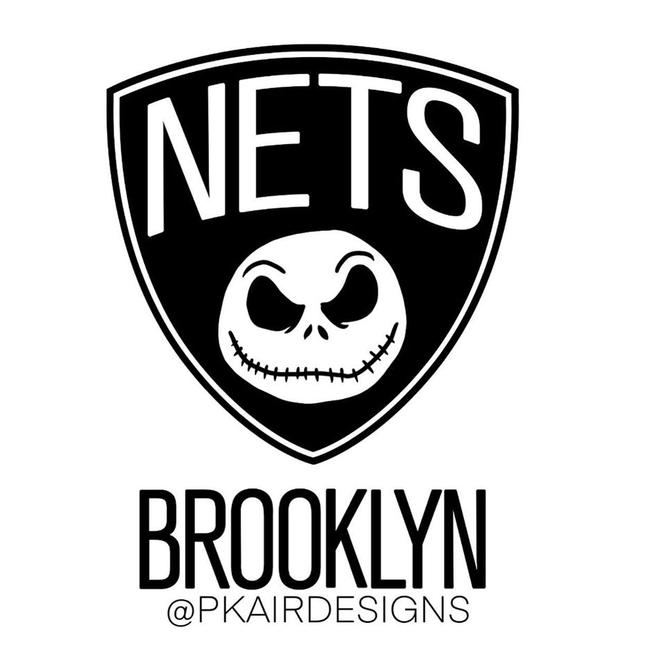 Brooklyn Nets v The Nightmare Before Christmas. Picture: pkairdesigns/Instagram