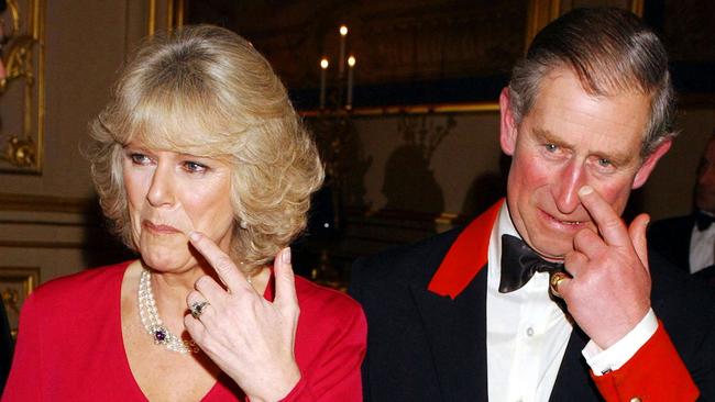 Camilla and Prince Charles in 2005. Picture: AFP