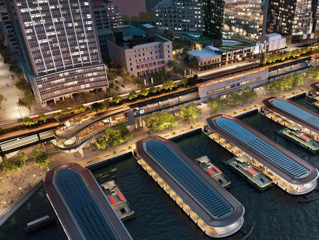 Stunning new images show the NSW government’s plans for Circular Quay. Picture: Supplied