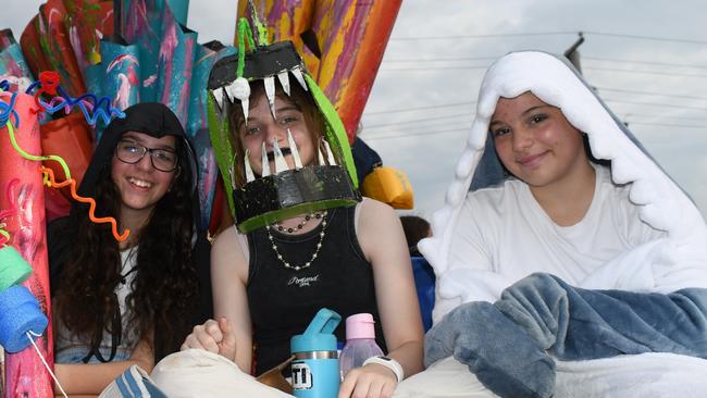 Gilroy Santa Maria College. Photographs from the Maraka Festival Street Parade around the Ingham central business district on Saturday. In an ‘Under the Sea’-themed celebration of all things Hinchinbrook, school students, community organisations, emergency responders and contestants vying for the prized Queen and Princess titles paraded around Rotary Park in the centre of the town. Picture: Cameron Bates