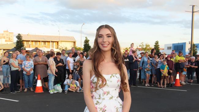 Students arriving at the Kingaroy State High School Formal at Kingaroy Town Hall on November 11.