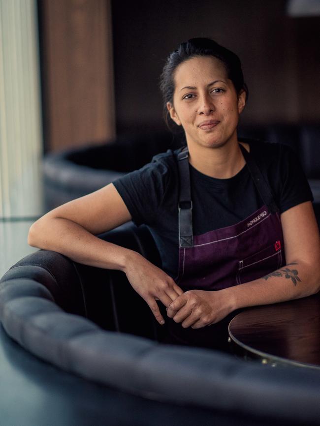 Chef Monique Fiso at her trailblazing Hiakai restaurant. Picture: Amber Jayne-Bain.