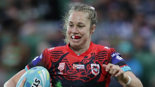 Kezie Apps is hoping for some clarity around when the NRLW season will start. Picture: Getty Images