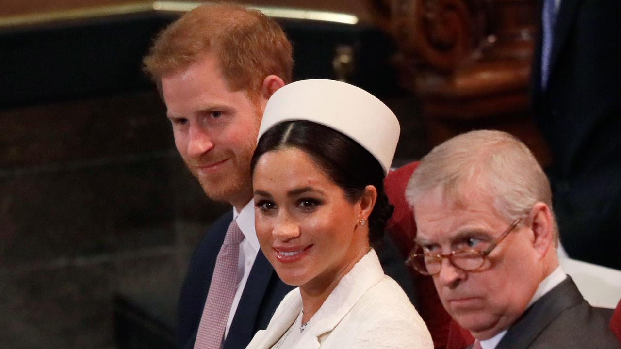 The latest move from the palace brings Prince Andrew in line with Prince Harry and Meghan Markle. Picture: Kirsty Wigglesworth / POOL / AFP.