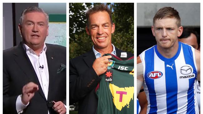 Eddie McGuire has unveiled his bold plan to have a "super team" in Tasmania.