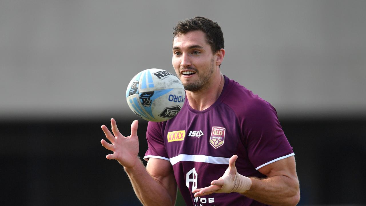 Corey Oates in Queensland training