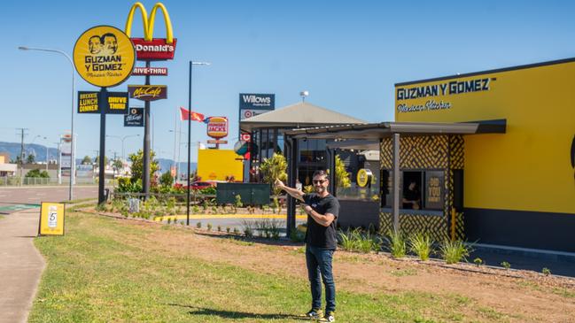 Guzman y Gomez's newest store at the Willows opened in March 2021. Picture: Leighton Smith.