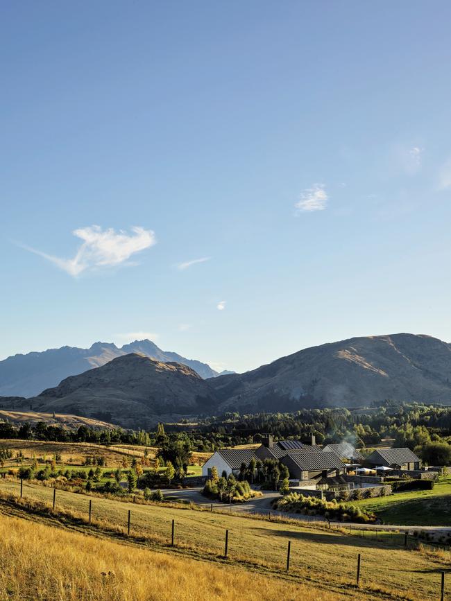 The property is located just outside Queenstown, New Zealand. Pictures: Anson Smart