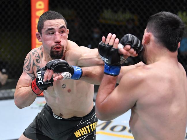 Robert Whittaker will open his Smearton Grange gym to the public this weekend. Picture: Chris Unger/Zuffa LLC