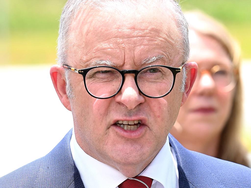 The Prime Minister is not a fan of the cabana culture taking over Aussie beaches. Picture: NewsWire / John Gass