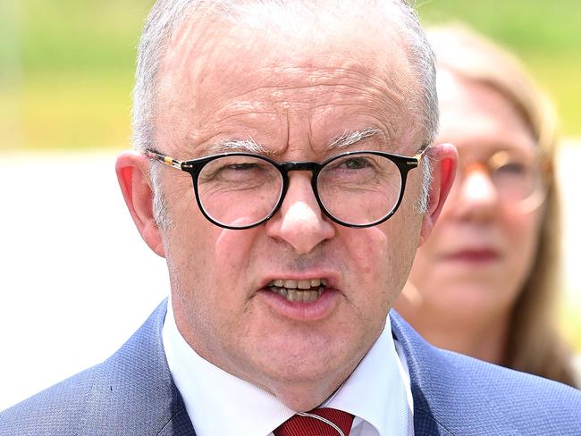 The Prime Minister is not a fan of the cabana culture taking over Aussie beaches. Picture: NewsWire / John Gass