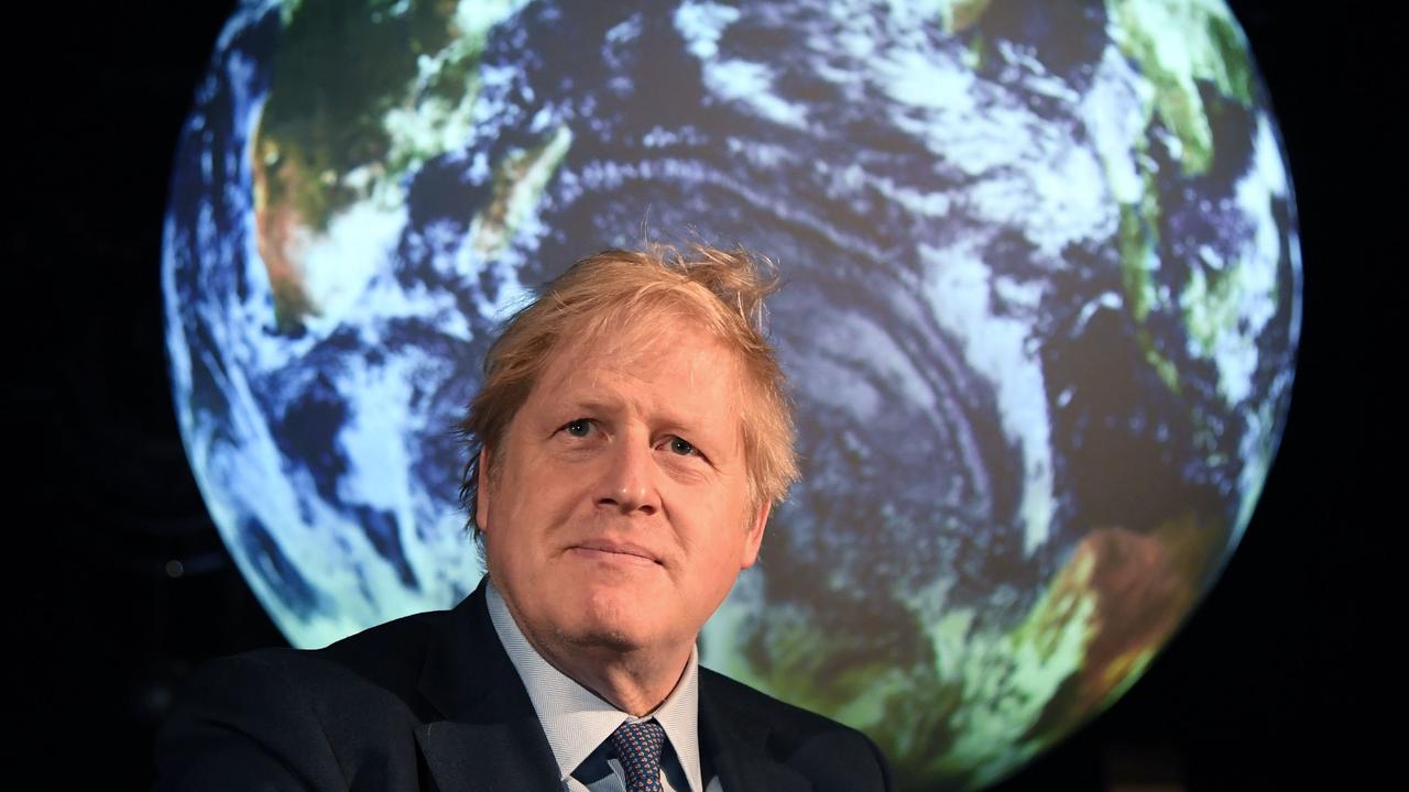 Britain's Prime Minister Boris Johnson will welcome global leaders to the United Nations' Climate Change conference, COP26, to be held in Glasgow in November. Picture: Jeremy Selwyn / POOL / AFP