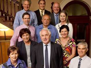 New TRC team (back from left) Mike Williams, James O'Shea and Chris Tait (middle from left) Geoff McDonald, Joe Ramia and Megan O'Hara Sullivan (front row from left) Anne Glasheen, Carol Tayor, Paul Antonio, Nancy Sommerfield and Bill Cahill. . Picture: Nev Madsen