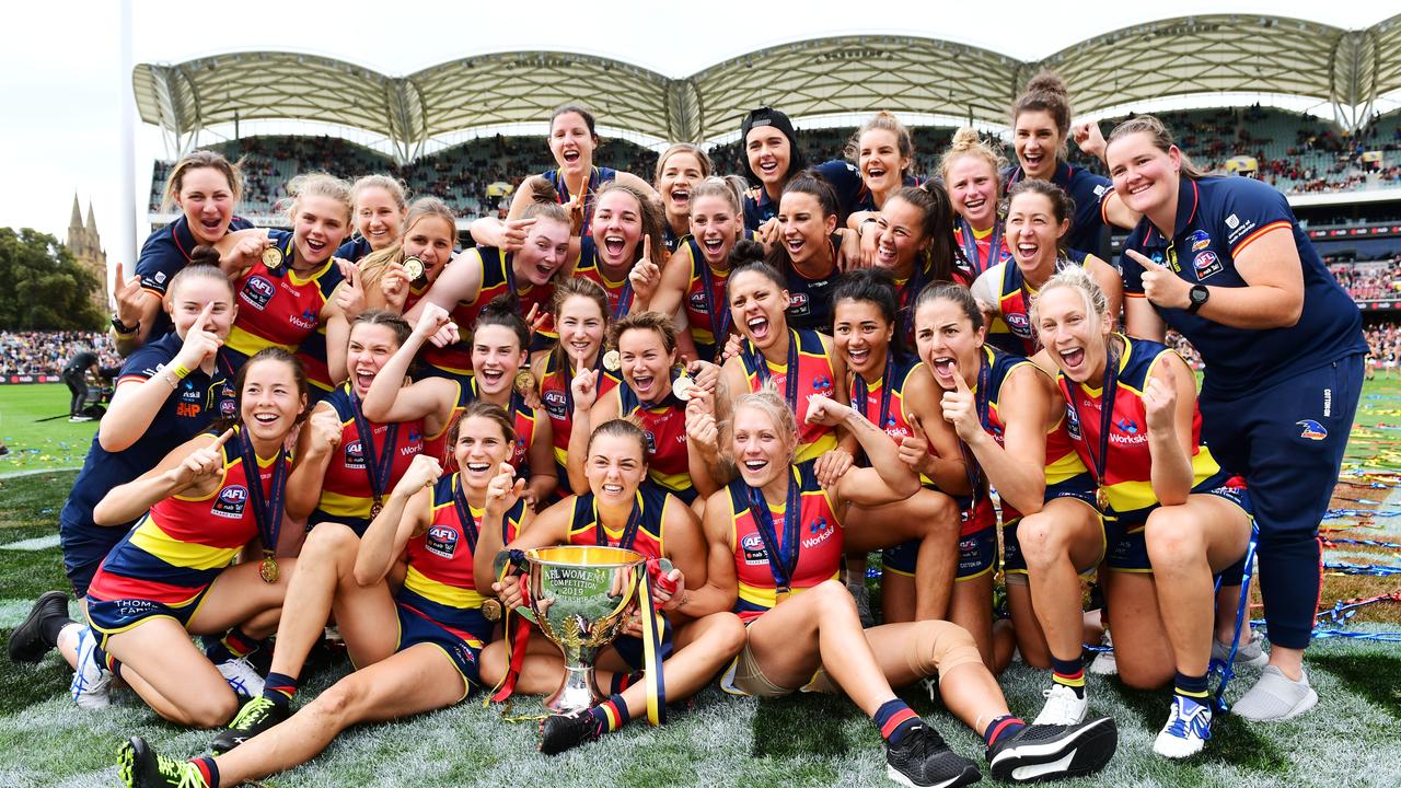 Less than 75 per cent of AFLW players have approved of the AFLPA’s latest Collective Bargaining Agreement. Photo: Mark Brake/Getty Images.