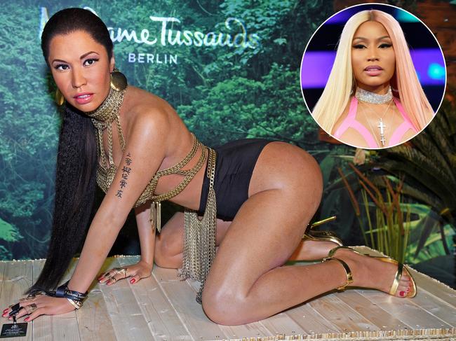 Nicki Minaj’s wax figure is unveiled at Madame Tussauds in Berlin. Picture: Tristar Media, Matt Winkelmeyer/Getty Images