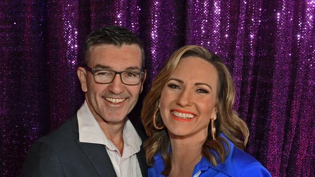 Mark Mooney and Bianca Stone at Australian premiere of ‘Elvis’ at Event Cinemas Pacific Fair, Broadbeach. Pic: Regina King