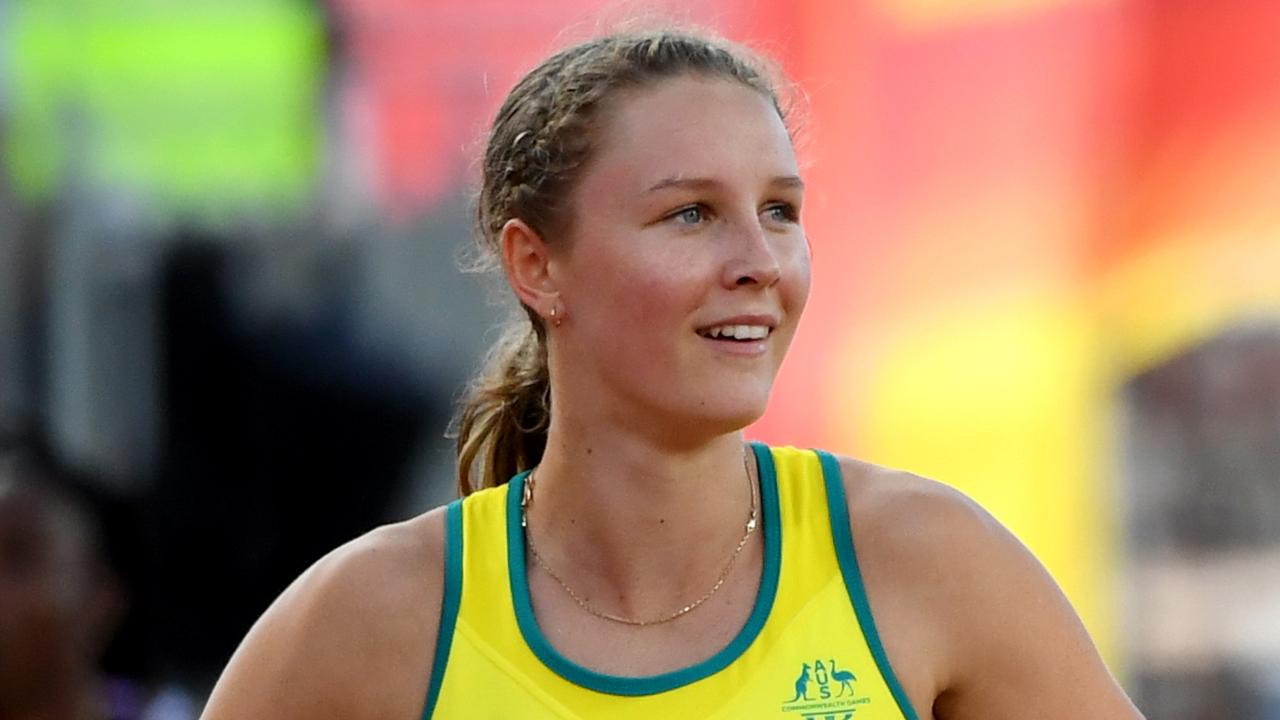 Riley Day at the Gold Coast Commonwealth Games in 2018