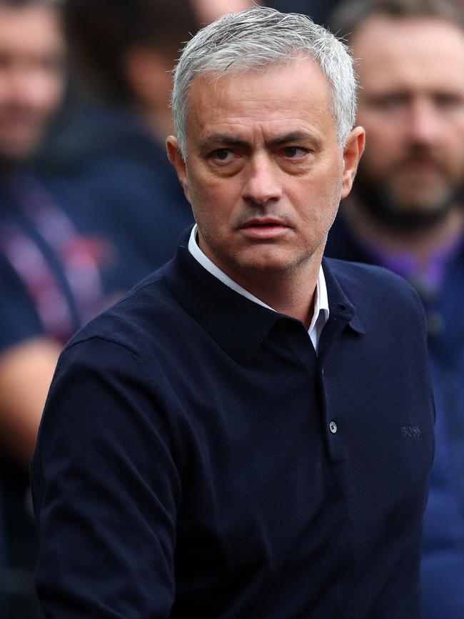 Tottenham manager Jose Mourinho Picture: Getty Images