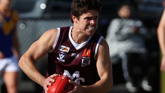 Melton’s Jack Walker was best on ground the last time the Bloods made the grand final. Picture: Hamish Blair