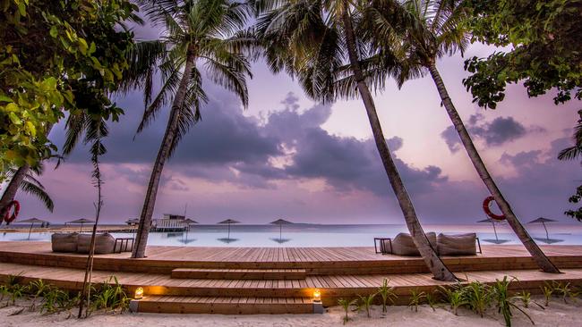 The Amilla Fushi pool area. Photo: supplied