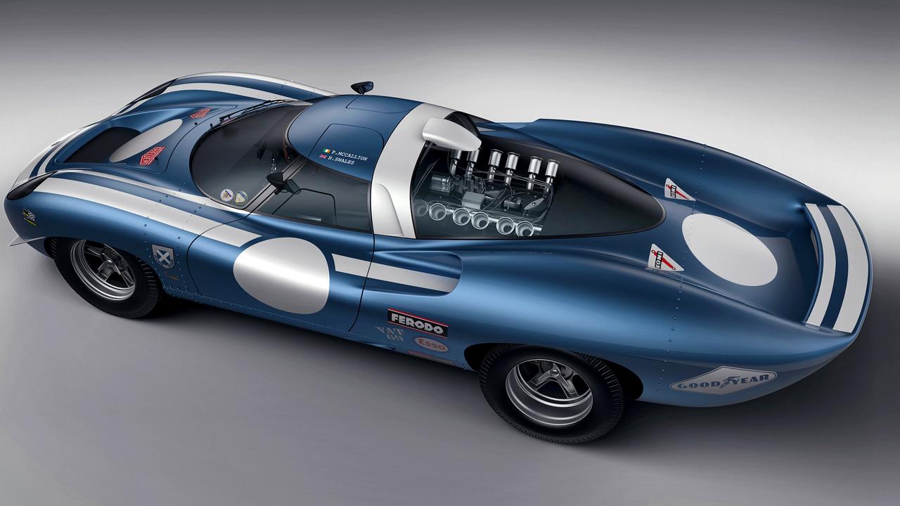 ecurie ecosse builds seven jaguar c-type race car continuations